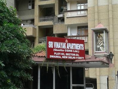 3 bhk flat for sale in Shri Vinayak Apartment Sector 22 Dwarka Delhi